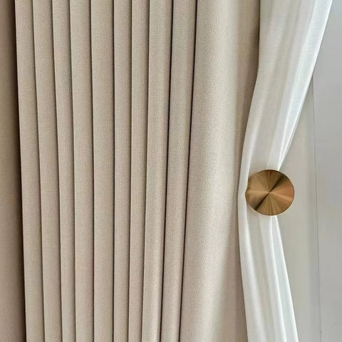 Off White Blackout Curtain