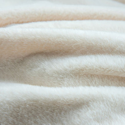 a close up of a blanket with a white background
