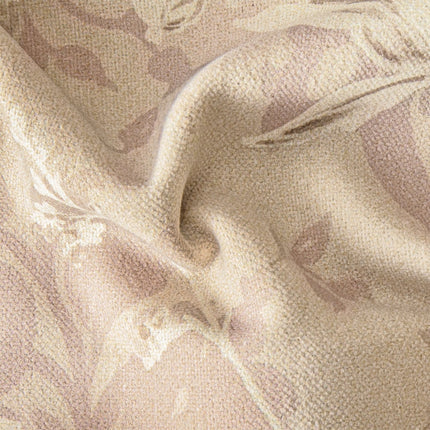 a close up of a fabric with a flower pattern
