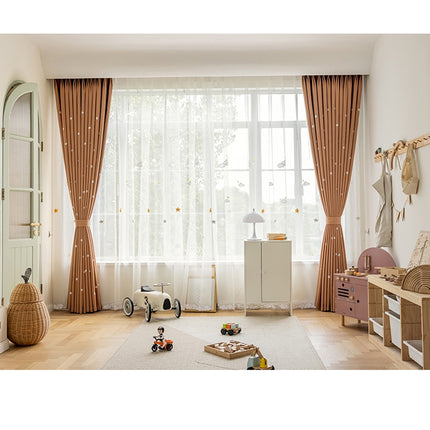 a child's room with toys on the floor