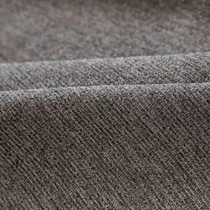 a close up view of a gray fabric