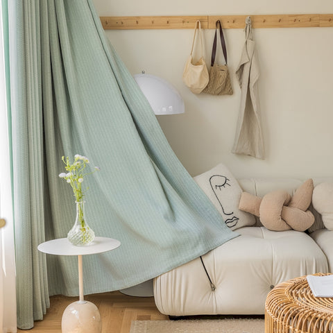 Elegant ear of wheat pattern Blackout Curtain