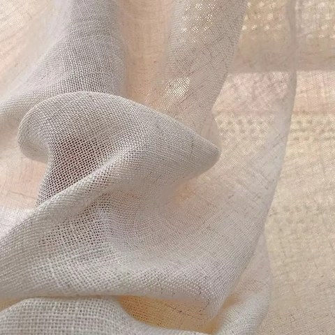 Elegant Linen Sheer Curtain