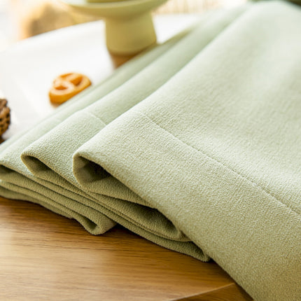 a close up of a cloth on a table