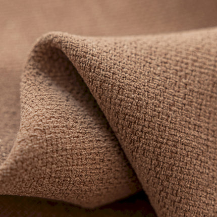 a close up view of a brown fabric