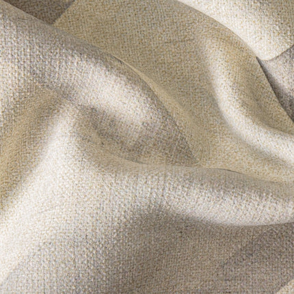 a close up view of a white fabric