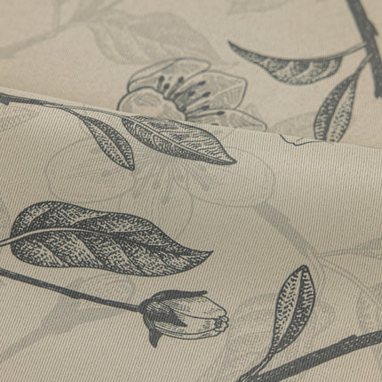 a close up of a wallpaper with leaves and flowers