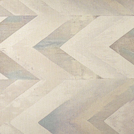 a picture of a tile floor with a chevron pattern