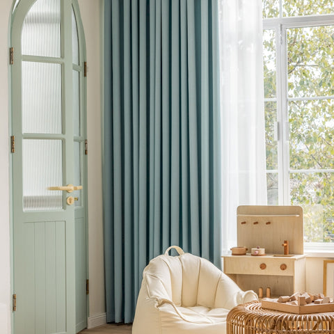 Ribbed Chenille Screening Curtain