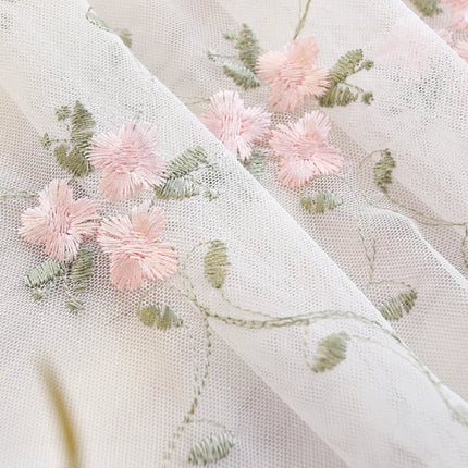 Voilage Motifs Vintage Rose
