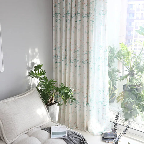 Natural Light White Curtain