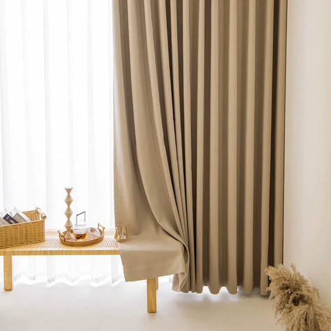 Harmonious Light Beige Curtain