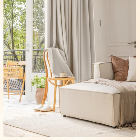 Off White Bohemian Curtain