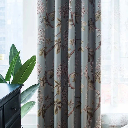 Rideau Chambre Vintage Nature