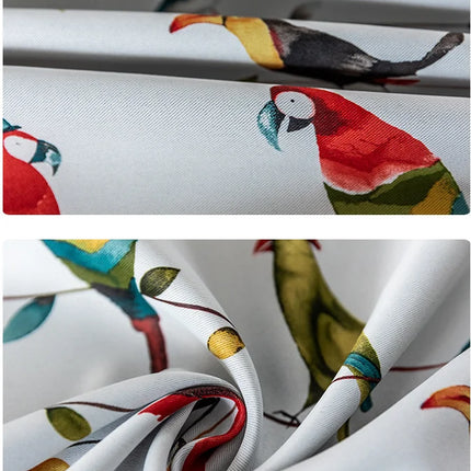 Rideau Motifs Perroquet