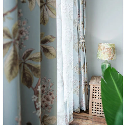 Rideau Chambre Vintage Nature