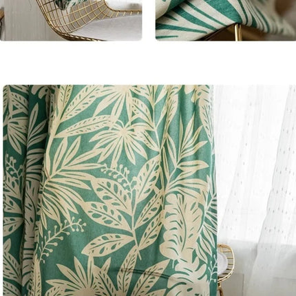 Rideau Vert Jungle Moderne