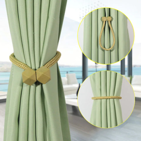 Modern Magnetic Curtain Tieback