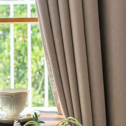 Rideau Beige Style Lin Chambre