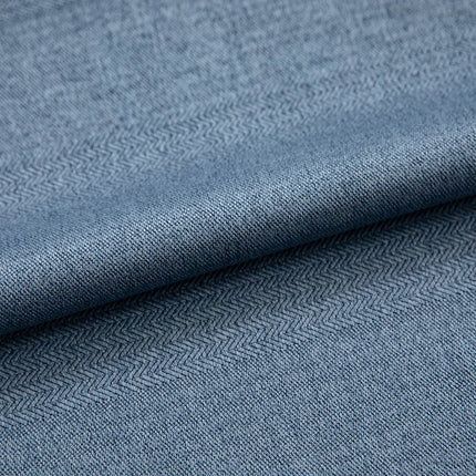 Rideau Bleu Tendance Salon