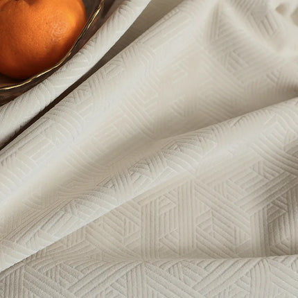 Rideau Blanc Opaque Tendance