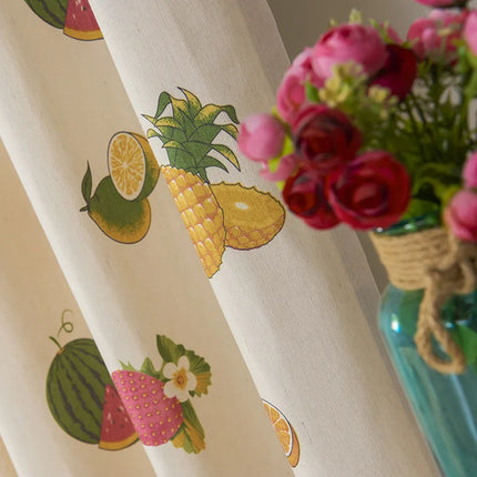 Rideau enfant Motifs Fruits
