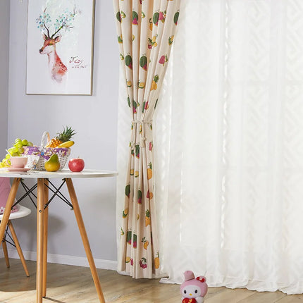 Rideau enfant Motifs Fruits