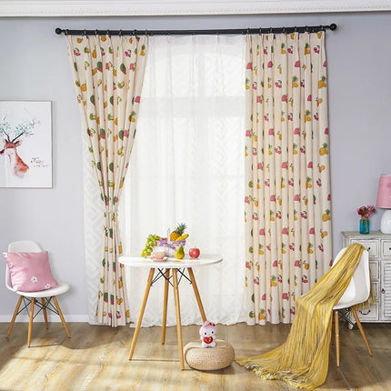 Rideau enfant Motifs Fruits