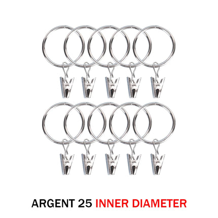 Curtain Clip Rings (10pcs)