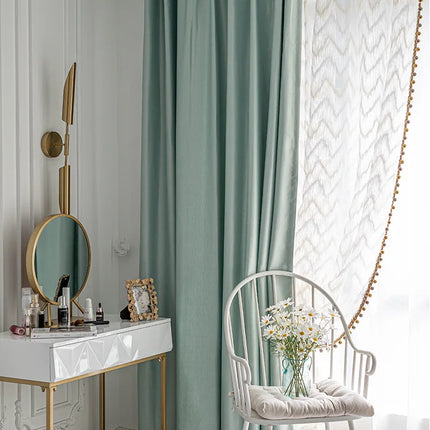 Rideau Bleu Clair Luxe