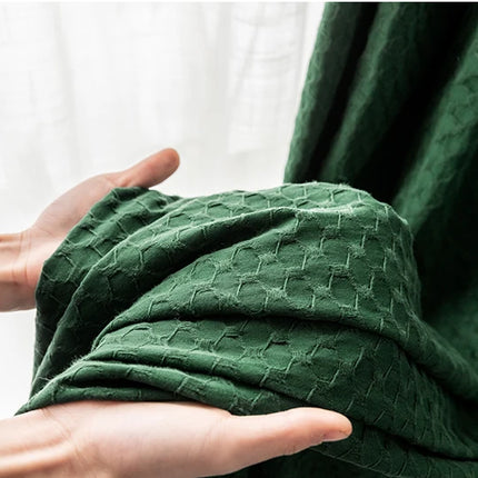 Rideau Vert Sapin Salon