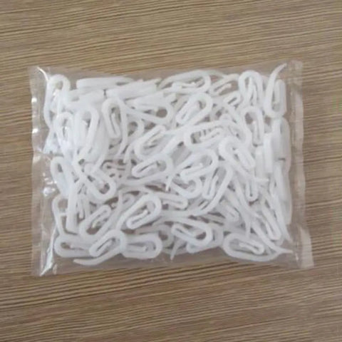 Plastic Hooks for Curtains (100cps)