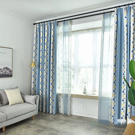 Rideau Chambre Enfant Geometrique