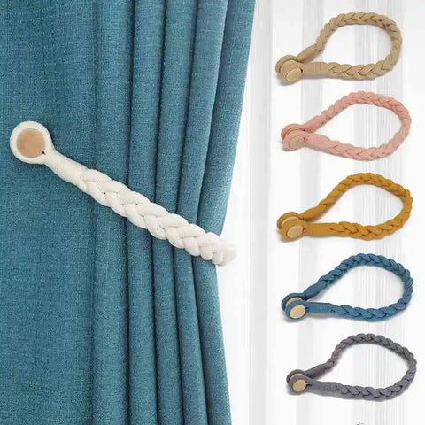 Elegant Magnetic Curtain Tieback