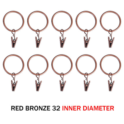 Curtain Clip Rings (10pcs)