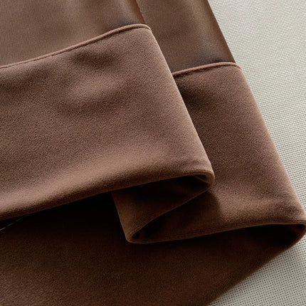 Rideau Marron Velours