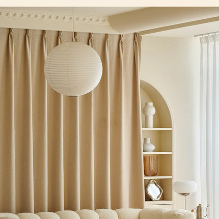 Rideau Beige Lin Moderne