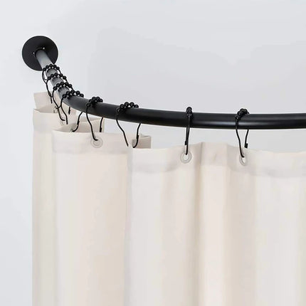 Brass Ball Hooks for Shower Curtains (12pcs)