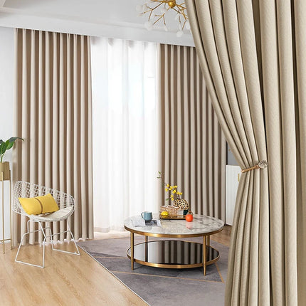 Rideau Beige Tendance Salon
