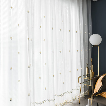 Voilage Blanc Moderne Salon