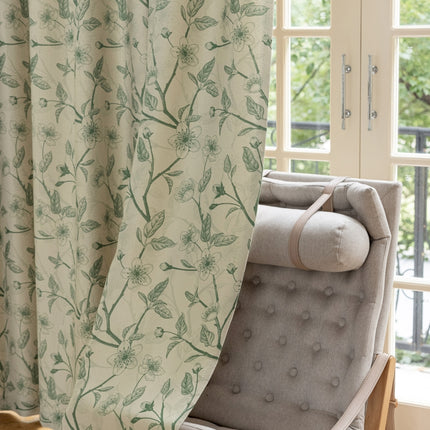 a chair sitting in front of a window