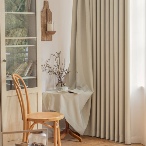 Thermal insulating curtain modern living room