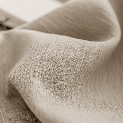 Beige pompom chenille