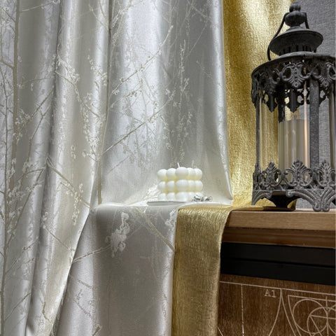 Golden Silver Curtain