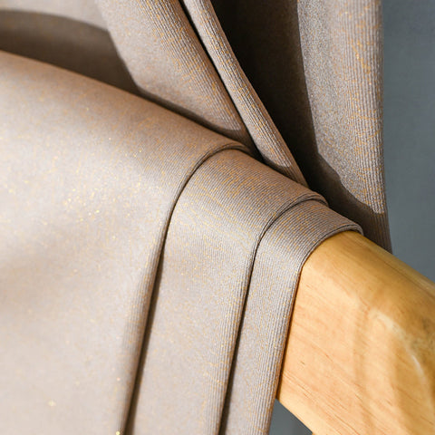 Beige and Gray Curtain