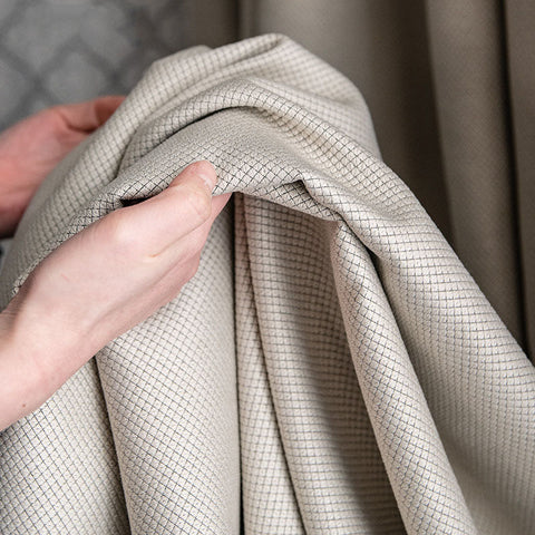Modern White Curtain