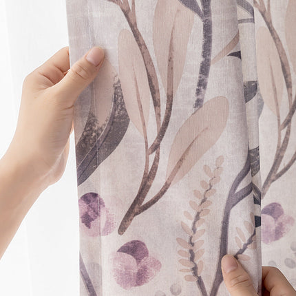 Rideau Blanc Motifs Provençaux