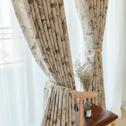 Cotton Linen Curtain
