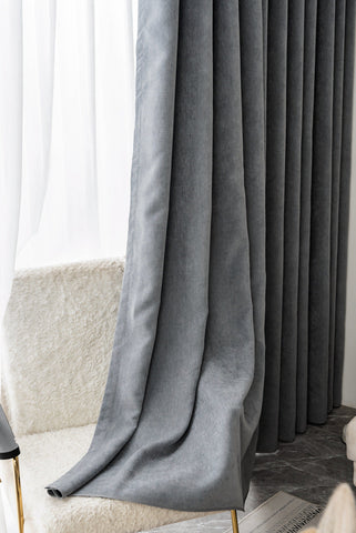 Anthracite Gray Curtain