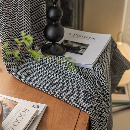 Rideau Jacquard style Japonais